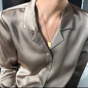 Oak + Fort Patterned Tie Top